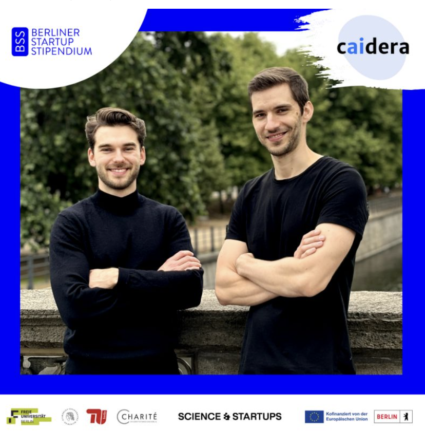 Caidera Founders Daniel and Max